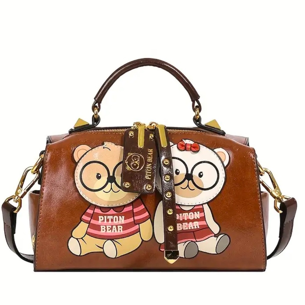PITON BEAR HANDBAG CROSSBODY BAG